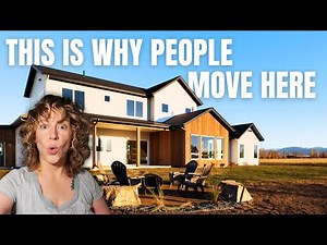 Inside STUNNING New Luxury Home on HALF ACRE in Bozeman Montana with 360 Degree MOUNTAIN VIEWS