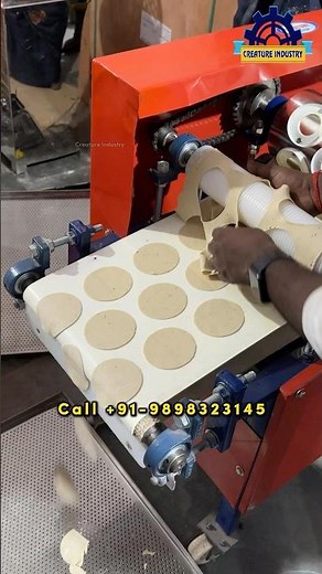 Papad Making Machine | Momo puri Cutting Machine | Namak Pare Machine +91-9898323145 #ytshorts