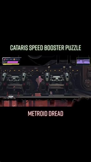 Metroid Dread Speed Booster Puzzle in Cataris #metroiddread #metroid #puzzle #videogame #nintendo #nintendoswitch #switch