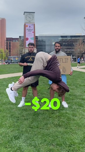 Backflip Challenge: $20 Reward