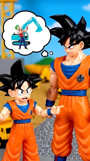 Super Excavator Battle – Goku vs Joker, Shocking Ending! 💥 #goku #vegeta #joker