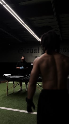 Recovery isn't optional at this level. @projectbabybriggs Targeted neuromuscular work to keep elite bodies moving, strong, and pain free. 💪🏽 ⚡️Faster recovery 🧠 Nervous system reset 🔓Muscle release #globalfitness #painrelief #la