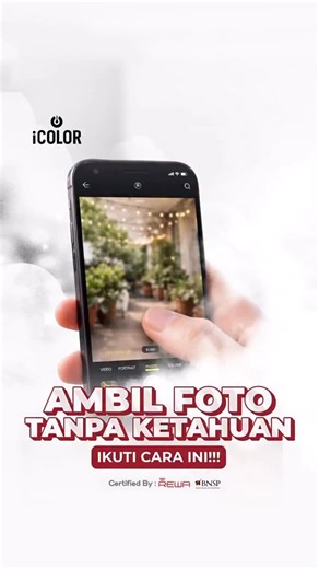iColor Bandung on Instagram: "‼️ AMBIL FOTO TANPA KETAHUAN ‼️ Pernah nggak sih mau candid atau ambil momen cepat tapi ribet harus buka kamera dulu? Pake trik ini, layar kamu nggak bakal berubah jadi kamera, tapi foto otomatis tersimpan di Gallery! 🤯 Simak tutorial lengkapnya di video ya! Jangan lupa Save biar nggak lupa pas mau setting nanti. 📌 #iPhoneTricks #HiddenFeatures #TipsGadget"