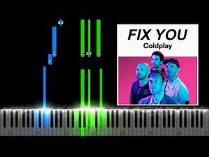 Coldplay - Fix You Piano Tutorial