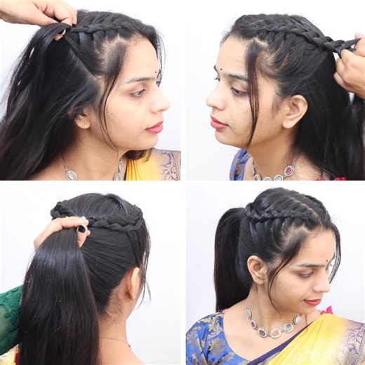 Fantasy Ponytail Hairstyle for wedding. | Hair Fashion