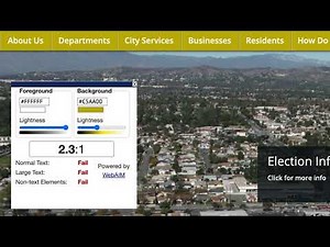 Why accessible color contrast matters