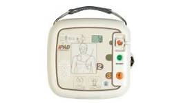iPAD SP1 Semi-Automatic AED Defibrillator – With Carry Case, Dual Adult/Child Pads, Battery & Starter Kit