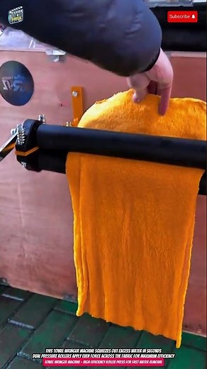 Towel Wringer tool – High-Efficiency Roller Press for Fast Water Removal