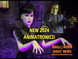 Halloween 2024 Animatronics Huge Updates from Home Depot, Lowe's, Spirit - Wednesday! Frankenstein!