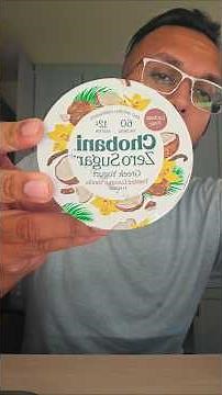Chobani Zero Sugar Toasted Coconut Vanilla Greek Yogurt 🥥