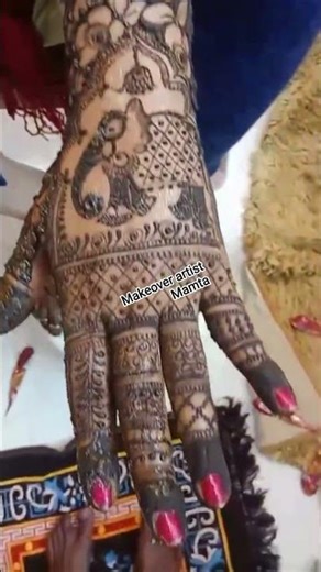 beautiful mehndi design #stylish and easy to make on hands and #simple mehndi design #mamta