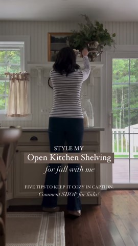 Restyled Our Open Kitchen Shelves—And I’m Kinda Obsessed