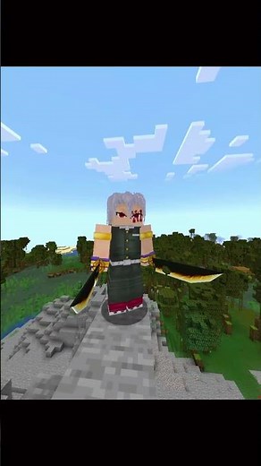 All Hashira in Minecraft Demon Slayer Mod #minecraft #edit #gaming