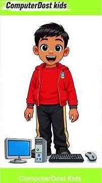 😲 Computer ke Parts kya hote hain? | Kids Computer Class 3