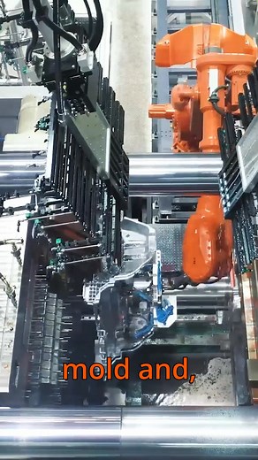 The cycle is repeated sometimes in less than a second #manufacturing #technology | North American Die Casting Association