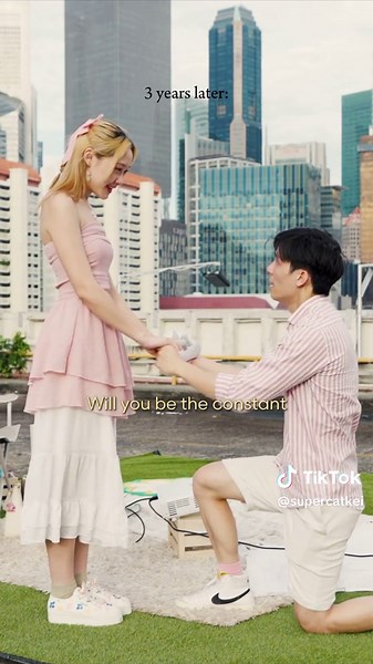 Heartwarming Engagement Proposal Video - Supercatkei & Tim