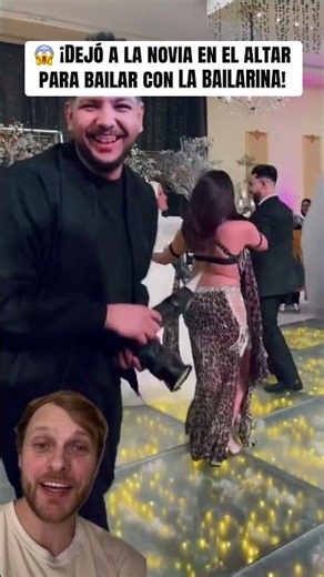 😱 He left the bride at the altar to dance with THE DANCER! 💔 #reaction