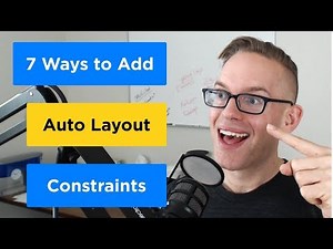 7 Ways to Add Auto Layout Constraints Using the Storyboard in Xcode 9