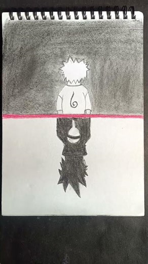 Naruto and sasuke drawing.