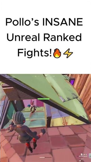 Pollo’s INSANE Unreal Ranked Fights!🔥⚡ #fortnite #pollo
