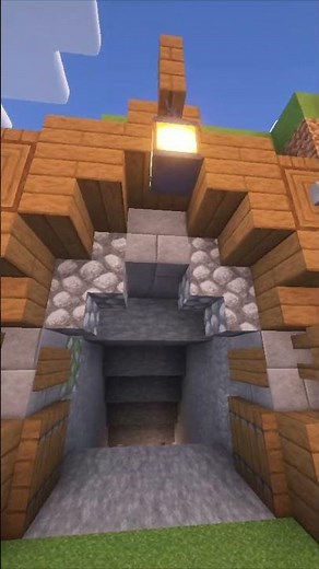Minecraft Mine Entrance ⛏️