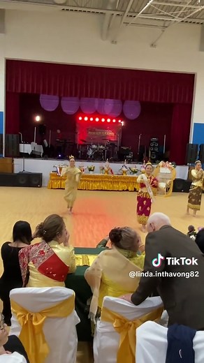 Nang Fah Dancers Perform Traditional Blessing Dance in Lowell MA