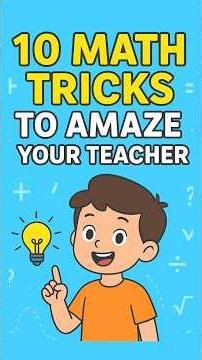 Mathematics tricks that can blow your mind | Mental Math quiz #mathstricks