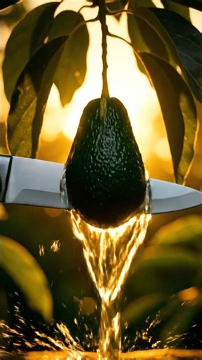 The Avocado That Pours an Endless Waterfall
