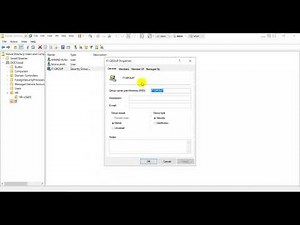 Create Users, Group and Computers and add users and computers to the group