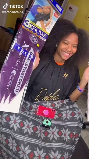 ✨6 stitch braids on super thick hair✨ Be sure to comment, like, & follow Brandi Braids! #brandibraids #fyp #foryoupage #CompleteMyLook #stitchbraids