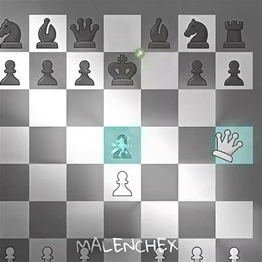 GENIUS MOVE IN KNIGHT OPENING #chess#brilliant#edit