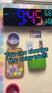 Classroom DIGITAL clock✨🥰🎥Credit : 2ndgradesmalltown✨🍎Like our page Wonder Teachers for more teaching ideas and methods. A team of teachers sharing the highs, lows and honest aspects of teaching! #teacherhumor #primaryteacher #targetteachers #teacheroutfit #iteachmiddleschool #teacherlife #firstgradeteacher #teachersbelike #weareteachers #teachershare #teacherstuff #teacherinspiration #teacherootd #teachergoals #teacherstyle #teacherpaysteacher #teacherhack #teachertip #kindergarten #firstgra