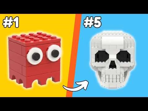 🟡 LEGO Pacman Ideas, Animals, Vehicles, Monsters, Pirates, Plants, Helicopter, Ghost, Bird, Tree