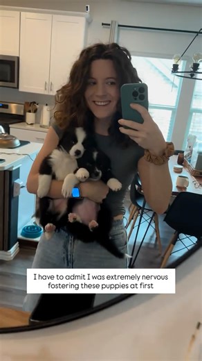 Alexina Bonnaventure + Stilton 🐾 | Dallas, TX 🇺🇸 on Instagram: "Things I was nervous about before fostering puppies 🐶 1️⃣ How long I’d have them – when you foster a puppy, usually you care for them until they’ve had all 3 rounds of shots 💉 (for us it’s about 8 weeks!) 2️⃣ How much it would cost – surprise! Most rescues cover food, vet bills, and often provide things like pee pads, crates, toys 🧸. We just bought a play pen since we dog sit often and already had a crate! 3️⃣ How hard it woul