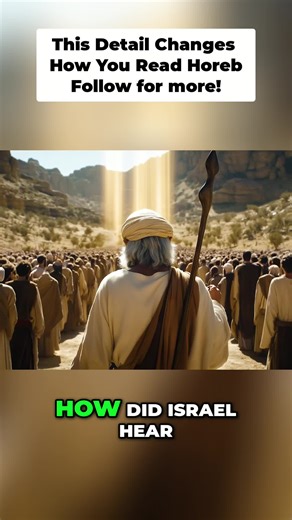 Deuteronomy 4:35–36 (KJV) Moses reminds Israel that the Lord spoke to them out of the fire at Horeb. They heard the voice of words, yet saw no form, only flame and command. Revelation came without image, establishing instruction through sound and covenant through fear and awe. Click below for the FULL CHAPTER 👇👇 🎬 Watch More: ▶️ Full Book of Genesis: https://www.youtube.com/watch?v=oPyoLGv_ZYY ▶️ DEUTERONOMY 4 Full Video: https://youtu.be/nNN5k-sC4dI ▶️ Full Movie of MARK: https://youtu.be/YH