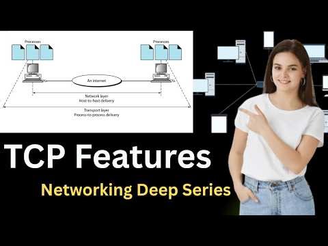 TCP Features Explained | Flow Control | Error Control | Congestion Control | Numbering System?