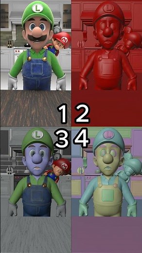 Luigi and mario MAMAAAA MEME!- Mario Compilation #shorts