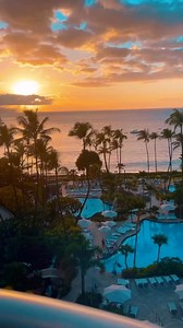 As the sun sets, the magic of Maui unfolds through fire and dance at Wailele Luau 🌅✨ | The Westin Maui Resort and Spa