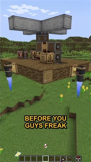 Why your Flight Control isn't responding #Minecraft #CreateMod #gaming