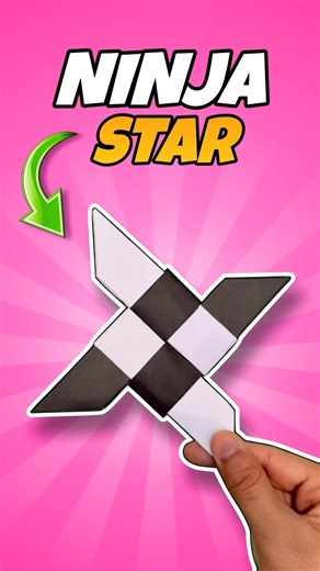 How to Make a Super Fast Paper Ninja Star 🌟