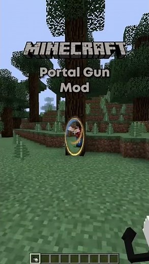 Minecraft Portal Gun Mod! (please subscribe)