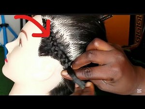 How To Braid/ Cornrow For Beginners