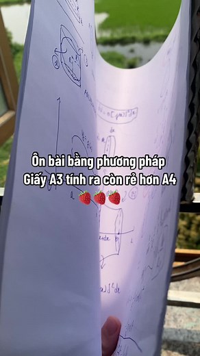 Phương pháp học giấy A3 hiệu quả