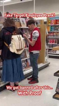 Target “said were banned for 90 days.. #mustwatch #foryou #target #viral #prank