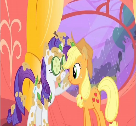 Cute My Little Pony Edits Featuring Rarity and Applejack