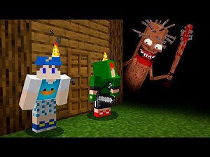 DESCOBRIMOS COMO VENCER O TUNG TUNG SAHUR ASSUSTADOR NO MINECRAFT!!