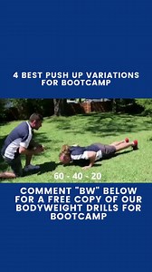 "As trainers we have some go to exercises; lunges, squats, burpees, planks & pushups. ⠀ ⠀ You'll probably find each of these exercises in EVERY single bootcamp session! ⠀ ⠀ Having these exercises in each session can get pretty boring, but you can make them a little more interesting by NOT using them in your circuits and programming them into more interesting workouts. ⠀ ⠀ Comment BW below to see how it's done. | Fitness Education Online