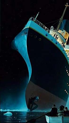 Titanic Final Sinking | The Night the Ship Disappeared | Tragic Ocean Scene#Titanic