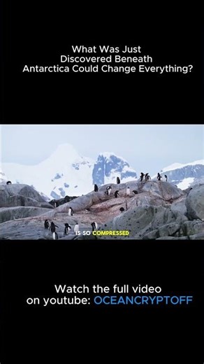 What Was Just Discovered Beneath Antarctica Could Change Everything?