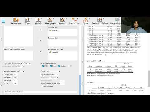 2. Generalized linear mixed effects models - Input options